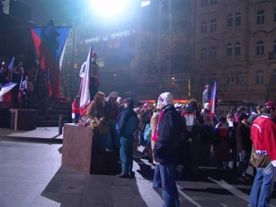 Natáčení reklamy 12.12.05
